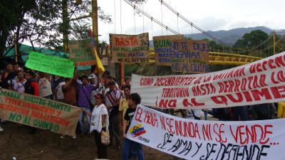 EMGESA OCULTA LA VERDAD: EL PROYECTO HIDROELÉCTRICO EL QUIMBO NO ES UNA REALIDAD