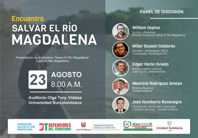 ENCUENTRO SALVAR EL RÍO MAGDALENA