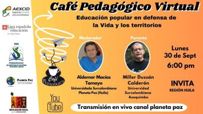 EDUCACIÓN POPULAR EN Y DESDE LAS RESISTENCIAS DE LOS MOVIMIENTOS SOCIALES EN DEFENSA DE LA VIDA Y LOS TERRITORIOS.